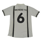 2000/01 Valencia Home White Retro Soccer Jersey