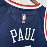 2025 Clippers PAUL #3 Dark Blue NBA Jersey
