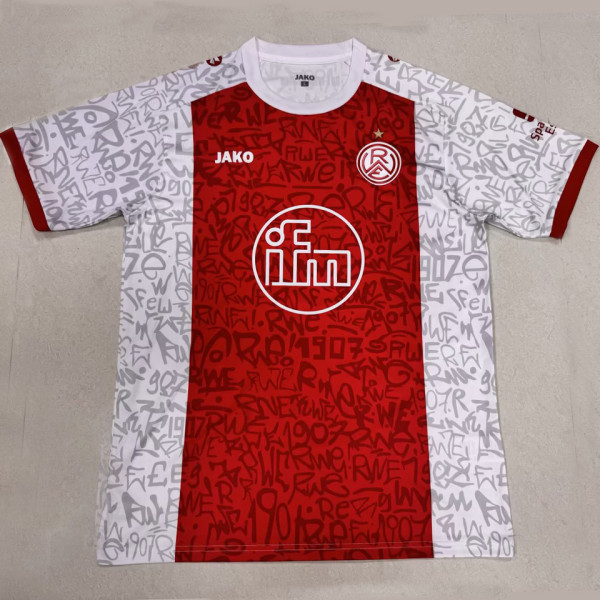 2025/26 Rot-Weiss Essen Home Fans Soccer Jersey