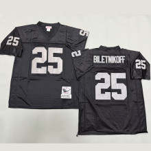 BILETNIKOFF #25 Men's Las Vegas Raiders Retro NFL Jersey 突袭者