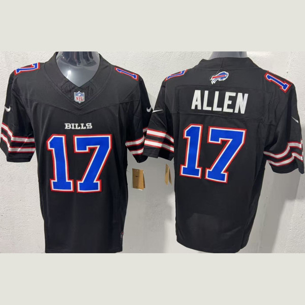 ALLEN #17 Men's Buffalo Bills NFL Jersey 布法罗比尔  (3代）