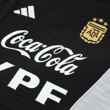 2025/26 Argentina Black Sweater Tracksuit