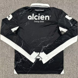 2025/26 CD Olimpia Third Black Long Sleeve Fans Soccer Jersey 洪甲奥林匹亚