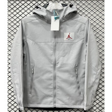2025 Jordan Grey Outdoor Jacket #RK907冲锋衣