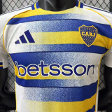 2025/26 Boca Third White Player Version Soccer Jersey