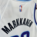 2026 Jazz MARKKANEN #23 White NBA Jerseys