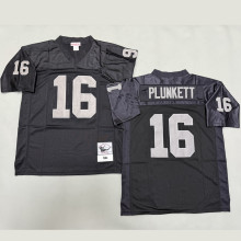 PLUNKETT #16 Men's Las Vegas Raiders Retro NFL Jersey 突袭者