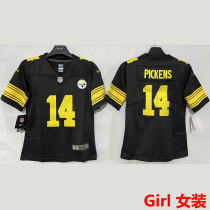 PICKENS #14 Pittsburgh Steelers Girl NFL Jersey 钢人