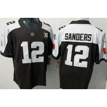 SANDERS #12 Men's Cleveland Browns NFL Jersey 布朗  (3代）