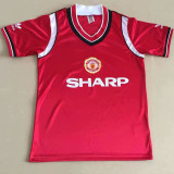 1984-1986 M Utd Home Retro Soccer Jersey