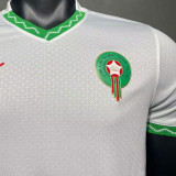 2025/26 Morocco Away White Player Version Soccer Jersey