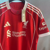 2025/26 LFC Home Red Player Version Jersey
