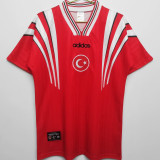1990 Turkey Away Red Retro Retro Jersey