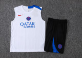 2026 PSG White Vest Training Jersey (A Set)