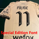 2023/24 AC Milan x PUMA x Pleasures 1:1 Quality 4Th Fans Soccer Jersey