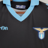 2015/16 Lazio Away Black Retro Soccer Jersey