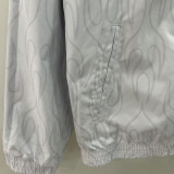 1998 Japan Blue And White Retro Reversible Windbreaker 双面