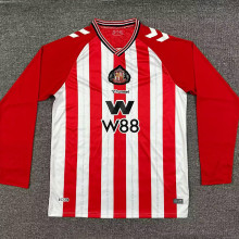 2025/26 Sunderland Home Long Sleeve Soccer Jersey