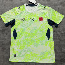 2026/27 Switzerland Away Yellow Fans Soccer Jersey