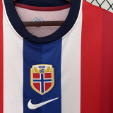 2024/25 Norway Hoem Red Fans Soccer Jersey