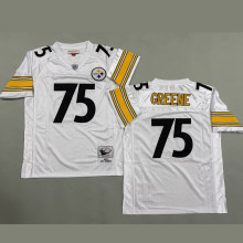 GREENE #75 Men's Pittsburgh Steelers Retro NFL Jersey 钢人