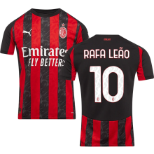 RAFA LEãO #10 AC Milan 1:1 Quality Home Fans Soccer Jersey 2025/26 ★★