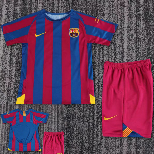 2005/06 BA Home Retro UCL Version Kids Soccer Jersey  欧冠版