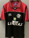 1997 Flamengo Red Black GK Retro Soccer Jersey