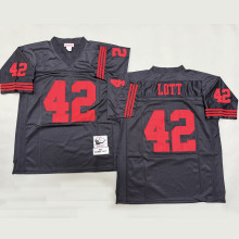 LOTT #42 Men's San Francisco 49ers Retro NFL Jersey 49人