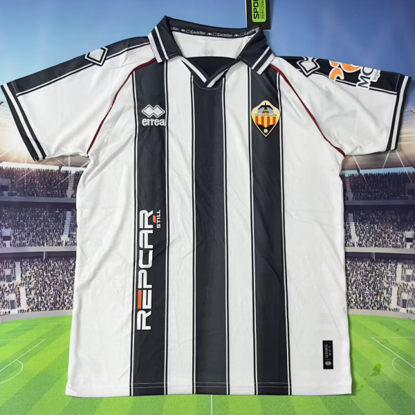 2025/26 CD Castellon Home Fans Soccer Jersey 西乙卡斯特利翁