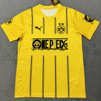 2025/26 BVB x ONE PIECE Yellow Fans Soccer Jersey