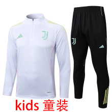 2025/26 JUV White Kids Sweater Tracksuit