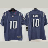 MAYE #10Men's New England Patriots NFL Jersey 爱国者