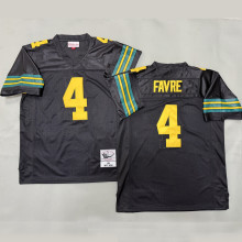 FAVRE #4 Men's Green Bay Packers Retro NFL Jersey 包装工
