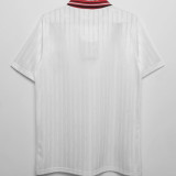 1990 Turkey Home White Retro Retro Jersey
