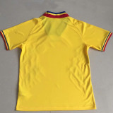 1994 Romania Yollow Retro Soccer Jersey