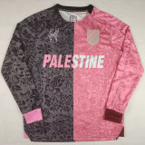 2025/26 FC Palestine Fans Long Sleeve Soccer Jersey    英文 背后带11