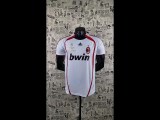 2006/07 AC Milan Away White Retro Soccer Jersey