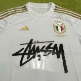 2023 Italy 125th Anniversary White Fans Soccer Jersey 带胸前广告
