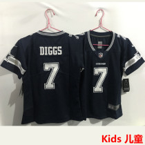 DIGGS #7 Dallas Cowboys Kids NFL Jersey 牛仔