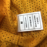 BRYANT # 8 Lakers Yellow Mitchell Ness Retro Jerseys
