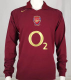 2005/06 ARS Home Retro Long Sleeve Soccer Jersey