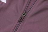 2025/26 M Utd Grey Purple Jacket Tracksuit
