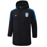 2024/25 Italy Black Cotton Jacket
