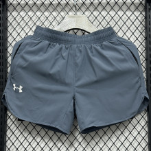 2025/26 UA Casual Double Layer Short Pants   D2501 蓝色双层短裤