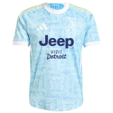 Vlahović #9 JUV 1:1 Quality Away Fans Soccer Jersey 2025/26 带胸前新广告 ★★