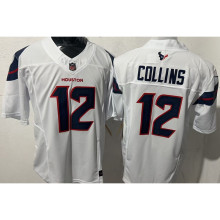 COLLINS #12 Men's Houston Texans NFL Jersey 德州人    (3代）