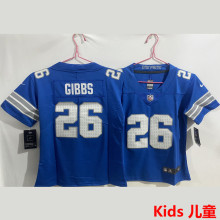 GIBBS #26 Detroit Lions Kids NFL Jersey 雄狮