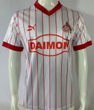 1986/87 1. FC Köln Home White Retro Soccer Jersey