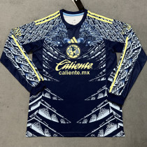 2025/26 Club America Away Fans Long Sleeve Soccer Jersey
